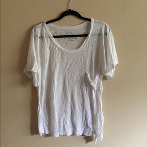 Distressed Planet Blue T-Shirt